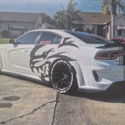 Dodge JUMBO Vinyl Wrap Decal- Sticker