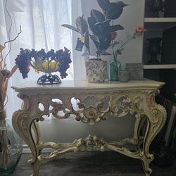 Victorian Style Console Table