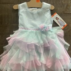 Toddler Girls Easter Spring Dress NEW