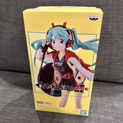 VOCALOID HATSUNE RACING MIKU ESPRESTO TeamUKYO 2020 Anime Figure 17941 Brand New