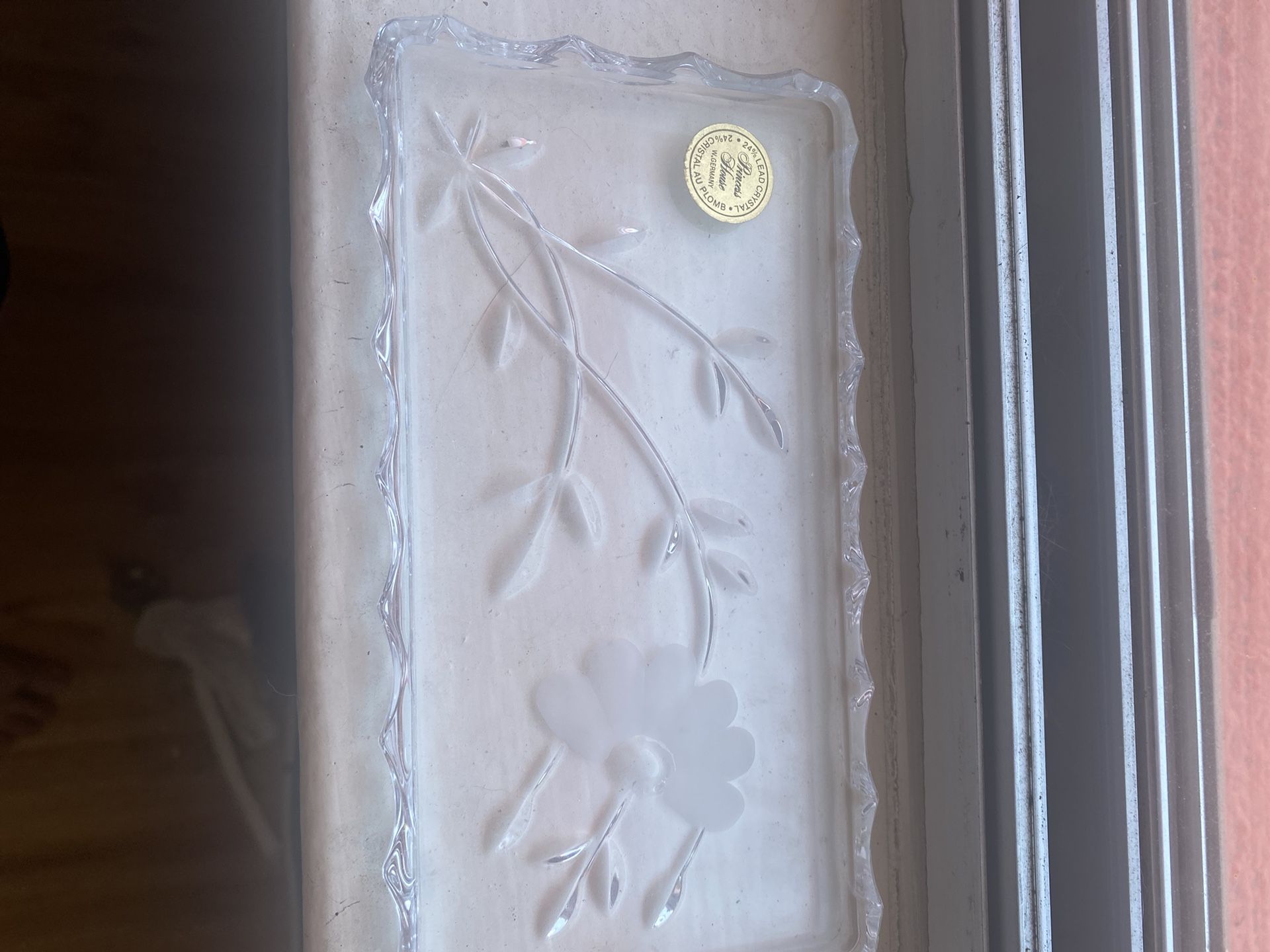 Crystal Jewelry Tray