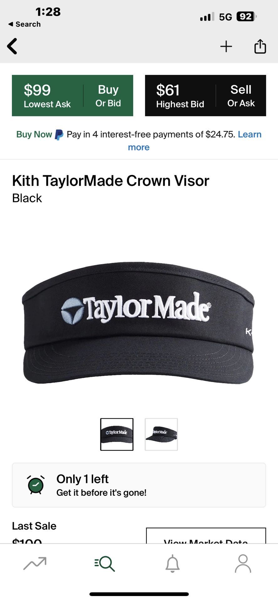 Taylormade Kith Visor