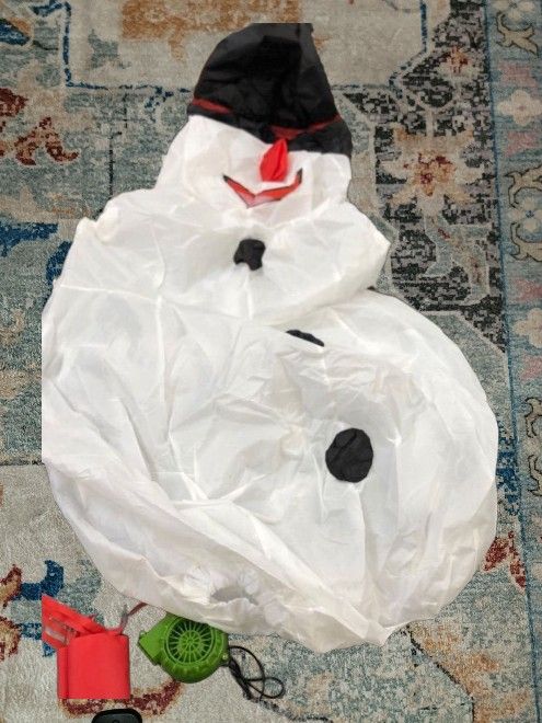 Inflatable Snowman Halloween Costume