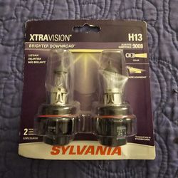 SYLVANIA XtraVision H13XV.BP2 Halogen Headlight Bulb - 2 Piece