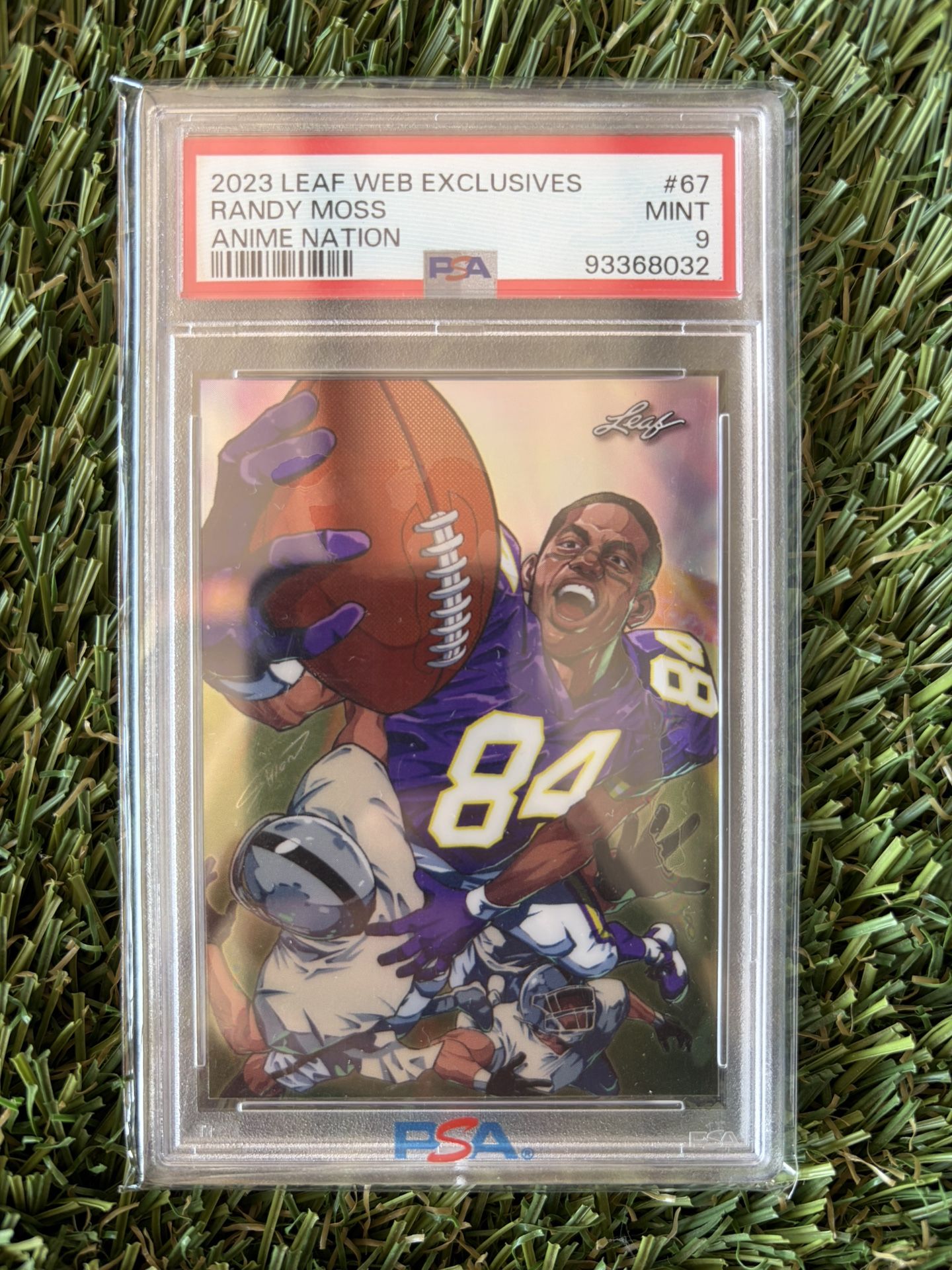 2023 Leaf Anime Nation Randy Moss /264
