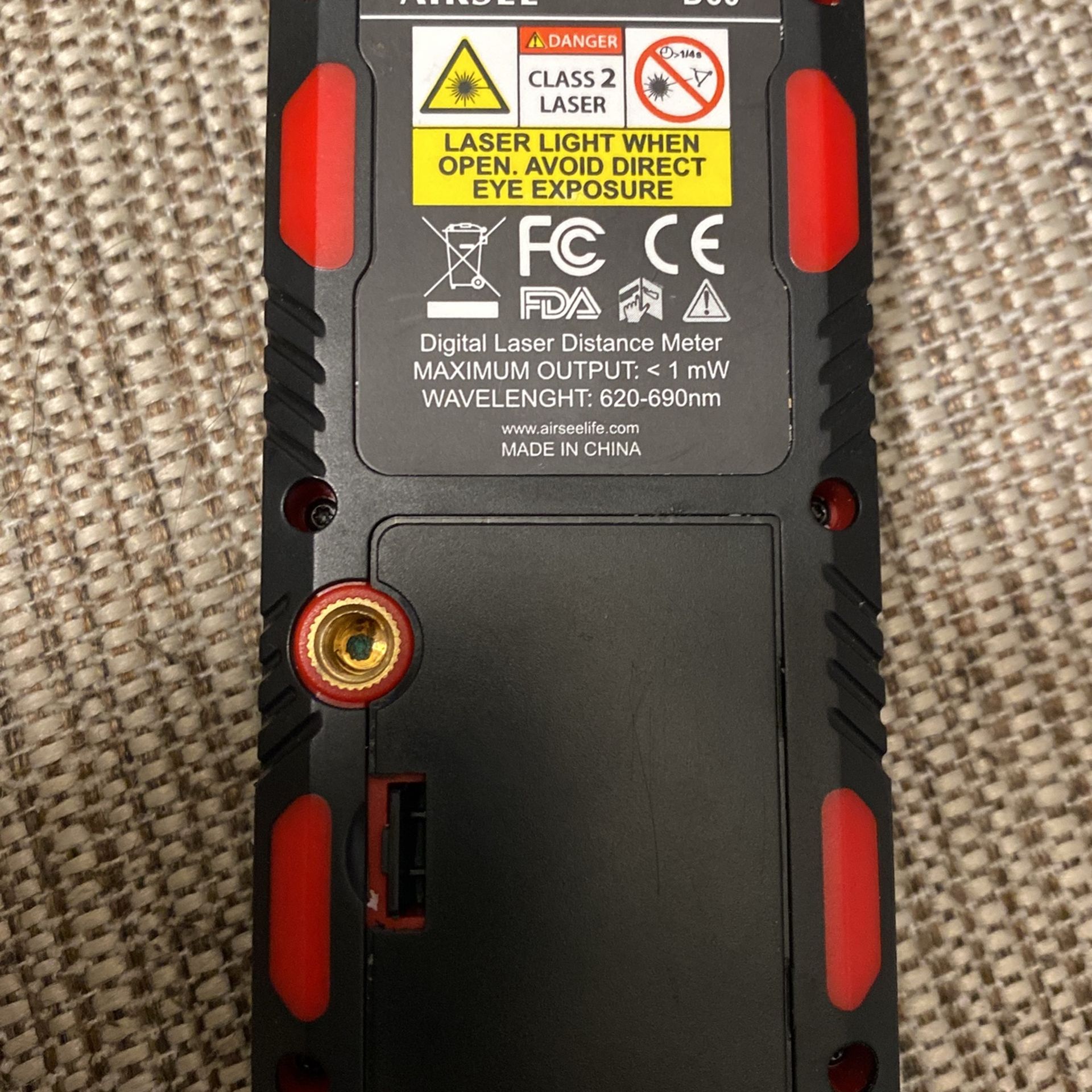 Laser Measure Air see