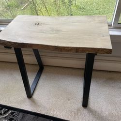 Live Edge Desk Or Accent Table 
