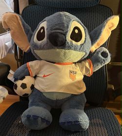 Stitch plush with usa shirt