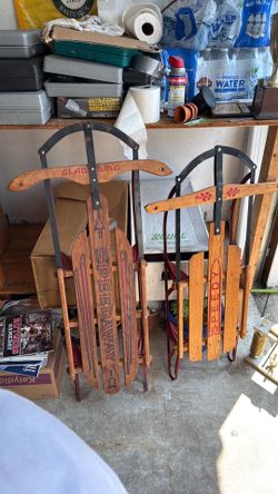 Vintage Speedway sleds