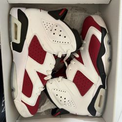 Jordan 6 Carmine size 9