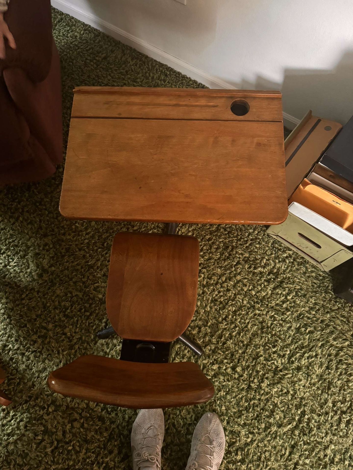 Antique School Desk