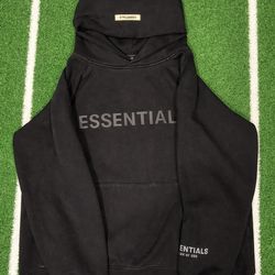 Black Essentials Fear of God Hoodie
