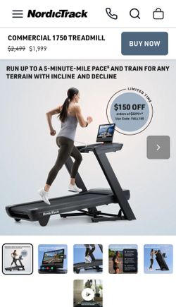 NordicTrack Commercial 1750 Treadmill