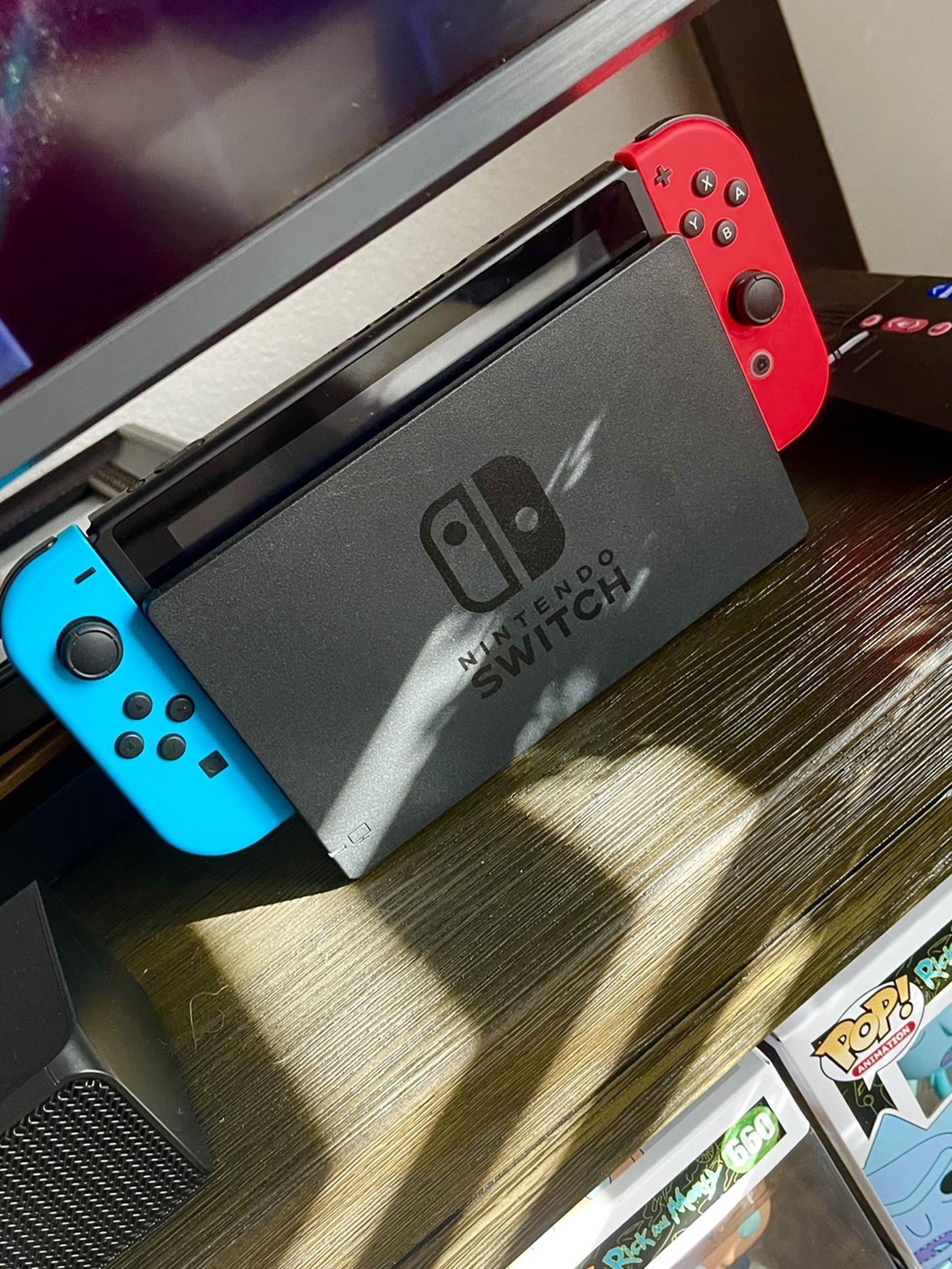 Nintendo Switch With 2 Games + Accessories , Basically Brand New , No Scratches And No Damage To Anything Everything In Perfect Condition