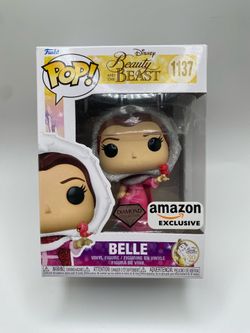(NEW) Funko POP! Disney: Beauty and The Beast #1137 Winter Belle, Diamond (Amazon Exclusive) Perfect Gift for any Beauty and the Beast Fan