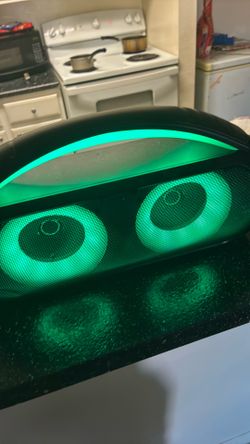 LED speaker.