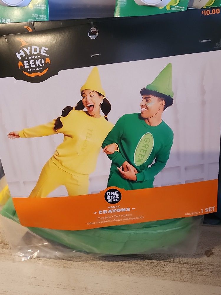 Adult Crayons Halloween Costume