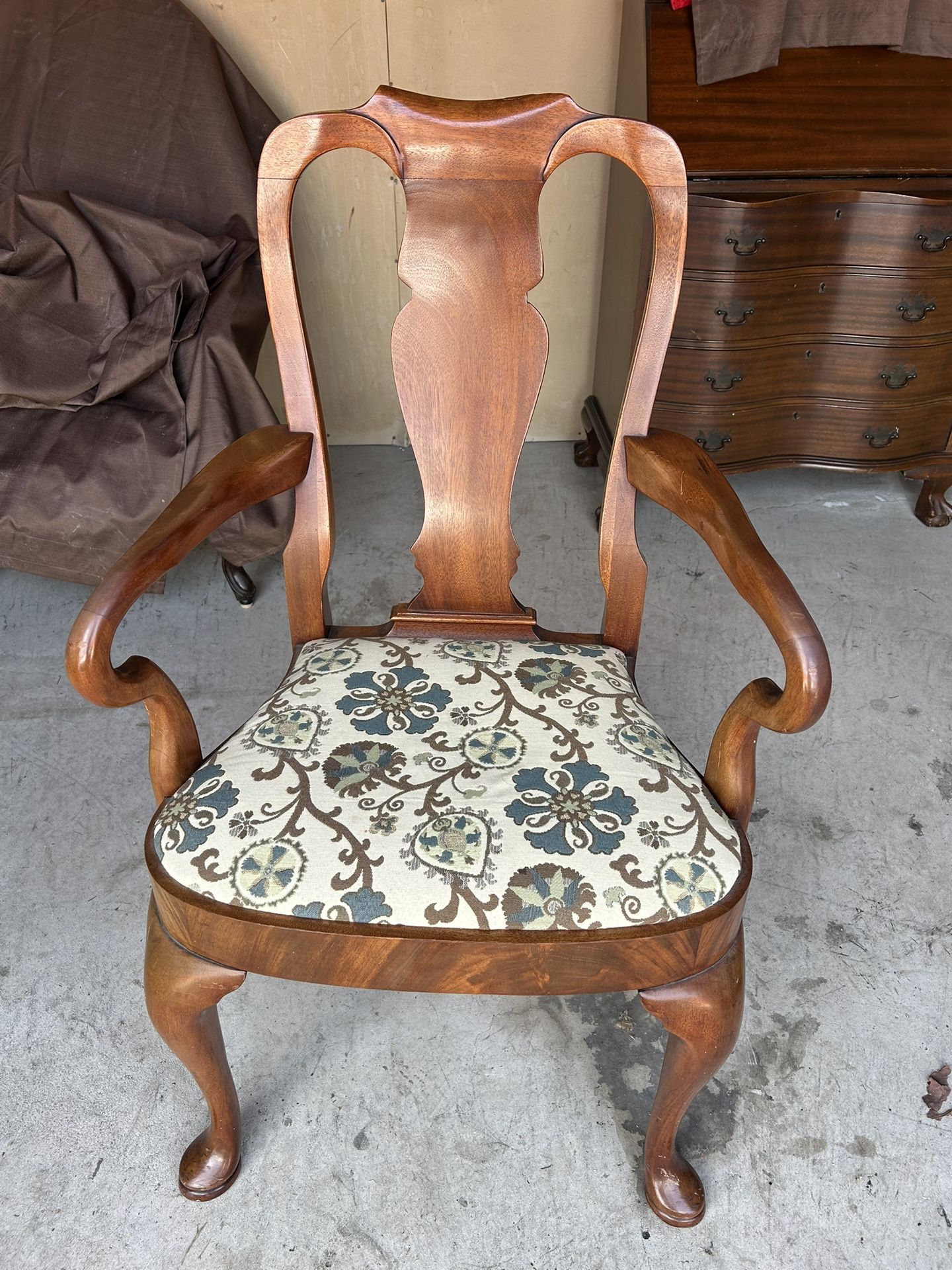 Antique Empire Style Chair