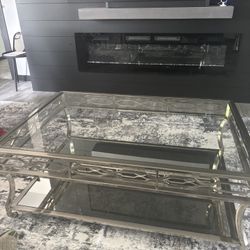 Living Room Table And Side Tables 