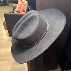 Justin Black Hills Men 2x Feltcowboy Hat.