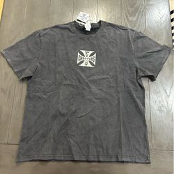 Gray West Coast Choppers Graphic T-Shirt XL