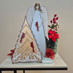 Xmas Angel Porch Sitter