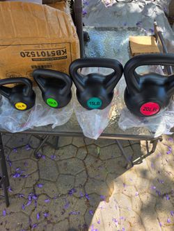 Kettlebell Set 5LB 10LB 15LB 20LB