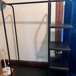 Sturdy Metal Coat Rack/Organizer