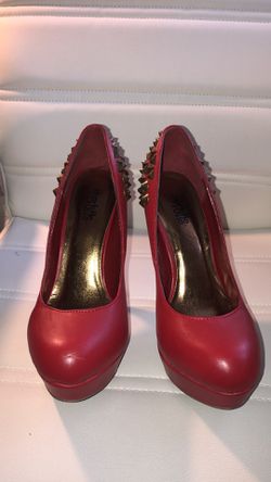 Red Heels with spikes
