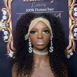 WIG 100% HUMAN HAIR VIRGIN 24”