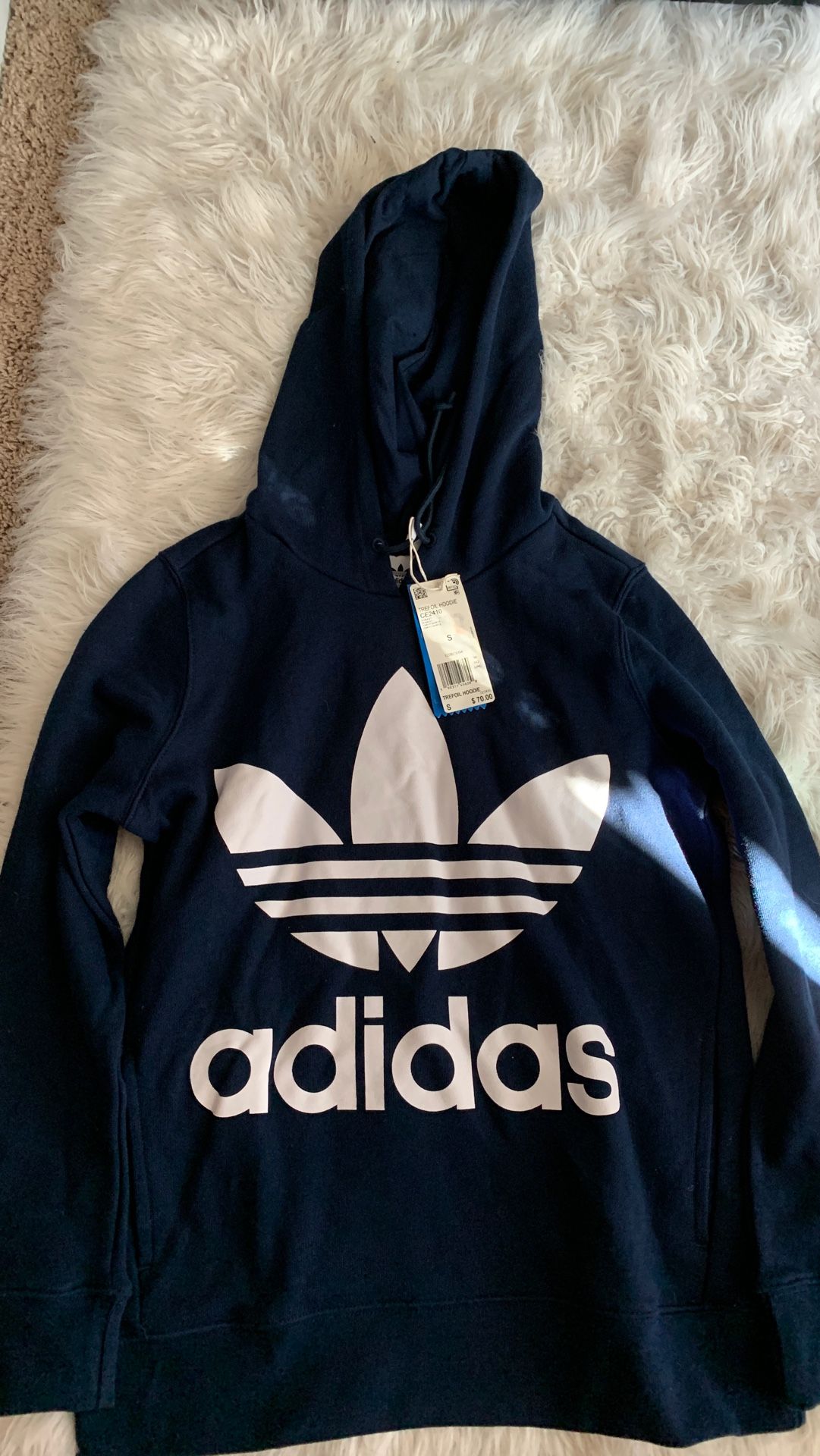 Adidas trefoil hoodie