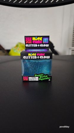 Needoh nice cube glitter and glow