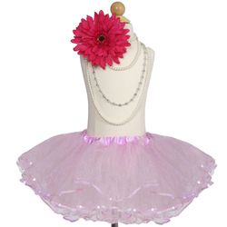 Cotton Candy Pink Sparkling Sequined Tutu Skirt