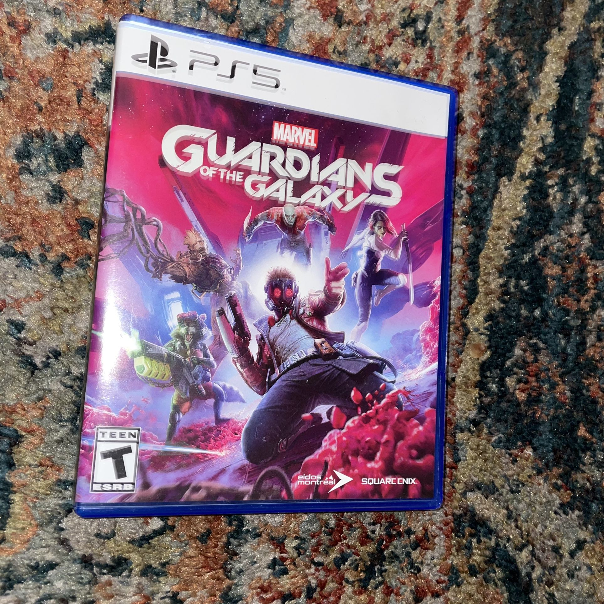 Guardians of the galaxy for ps5