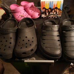 ADULT CROCS AND FRIENDS SHOES 