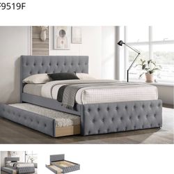 👉🏽👉 Full/Twin Trundle New Beds With Both Mattresses Included 