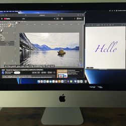 2017 Apple iMac 21.5” 4K Retina Display - Very clean 