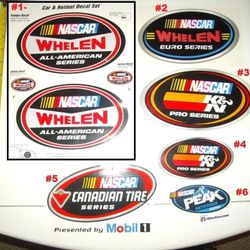 NASCAR sticker-decal lot #1