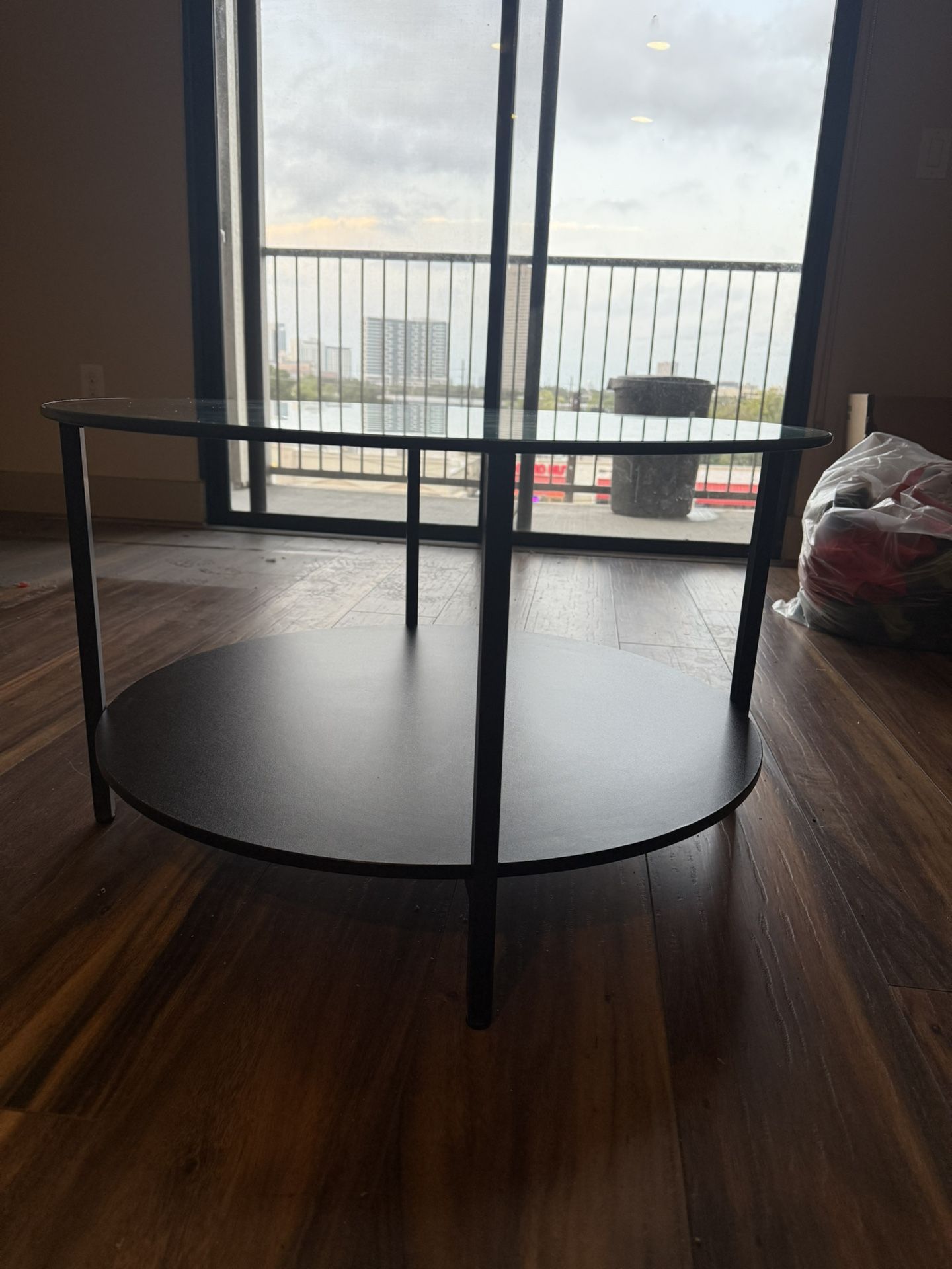 Removable Glass Coffee Table