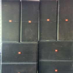 Jbl Srx700 Series 4 Jbl Srx725 & 4 Jbl Srx728 & Cables, Amps Also Available, If Needed!!!