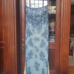 Silk Prom Dress/ Formal  Sz 6