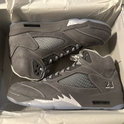 Jordan 5 Wolf Gray Sz 12.5M