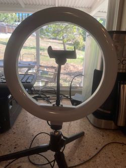 Ring Light with Tripod Stand and Phone Holder
