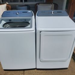 Samsung washer and dryer set / Lavadora y Secadora