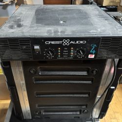 *For Parts* Crest Audio CA4 Power Amplifier