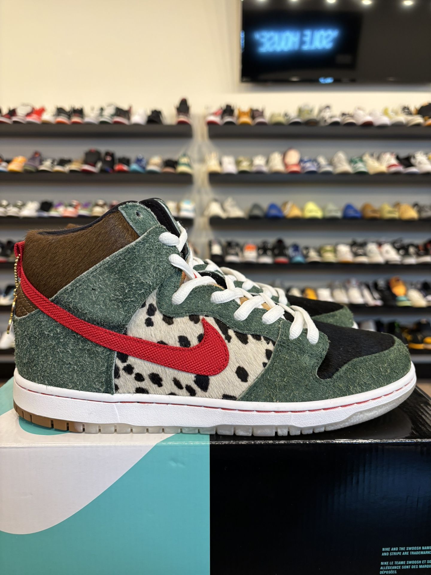 Nike Sb Dunk High Dog Walker Size 10.5 Brand New