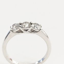 Real Diamond 14kt White Gold Ring For Women 