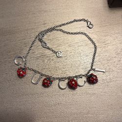 Guc ci Strawberry Necklace 