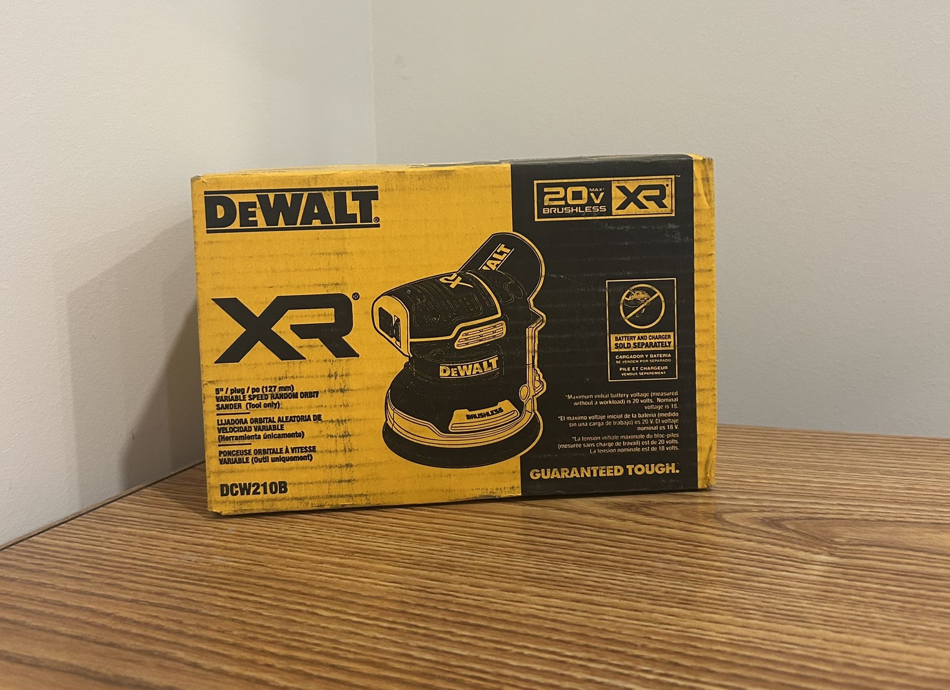 Dewalt 20v XR sander
