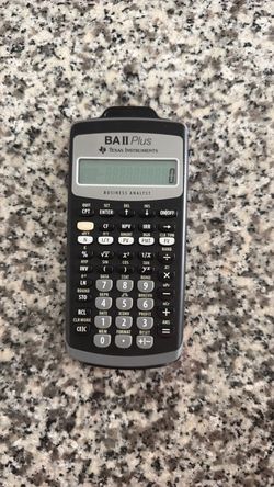Texas Instruments BA II Plus Financial Calculator